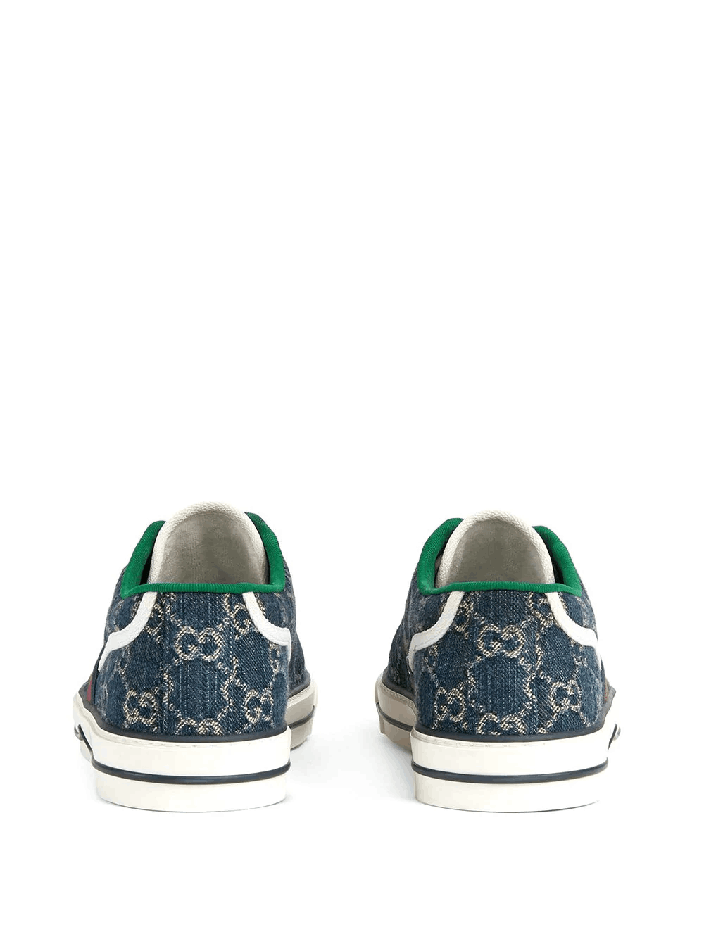 商品Gucci|男士GG 印花帆布运动鞋 (英码),价格¥3768,第4张图片详细描述