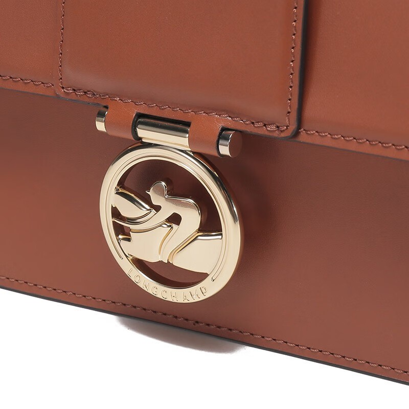 商品[国内直发] Longchamp|珑骧女包斜挎包女士ROSEAU系列 灰色皮质单肩斜挎包礼物送女友10174 HBX 504,价格¥3110,第16张图片详细描述