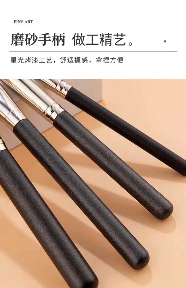 商品[国内直发] GLENVINTEN|格兰云顿粉底修容美妆刷便携式无痕腮红软毛鼻眼影遮瑕化妆刷,价格¥89,第6张图片详细描述
