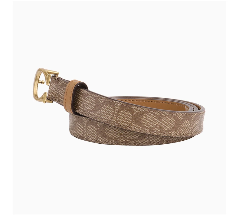 商品[国内直发] Coach|COACH 印花女士腰带 F89402BKHSD,价格¥597,第5张图片详细描述