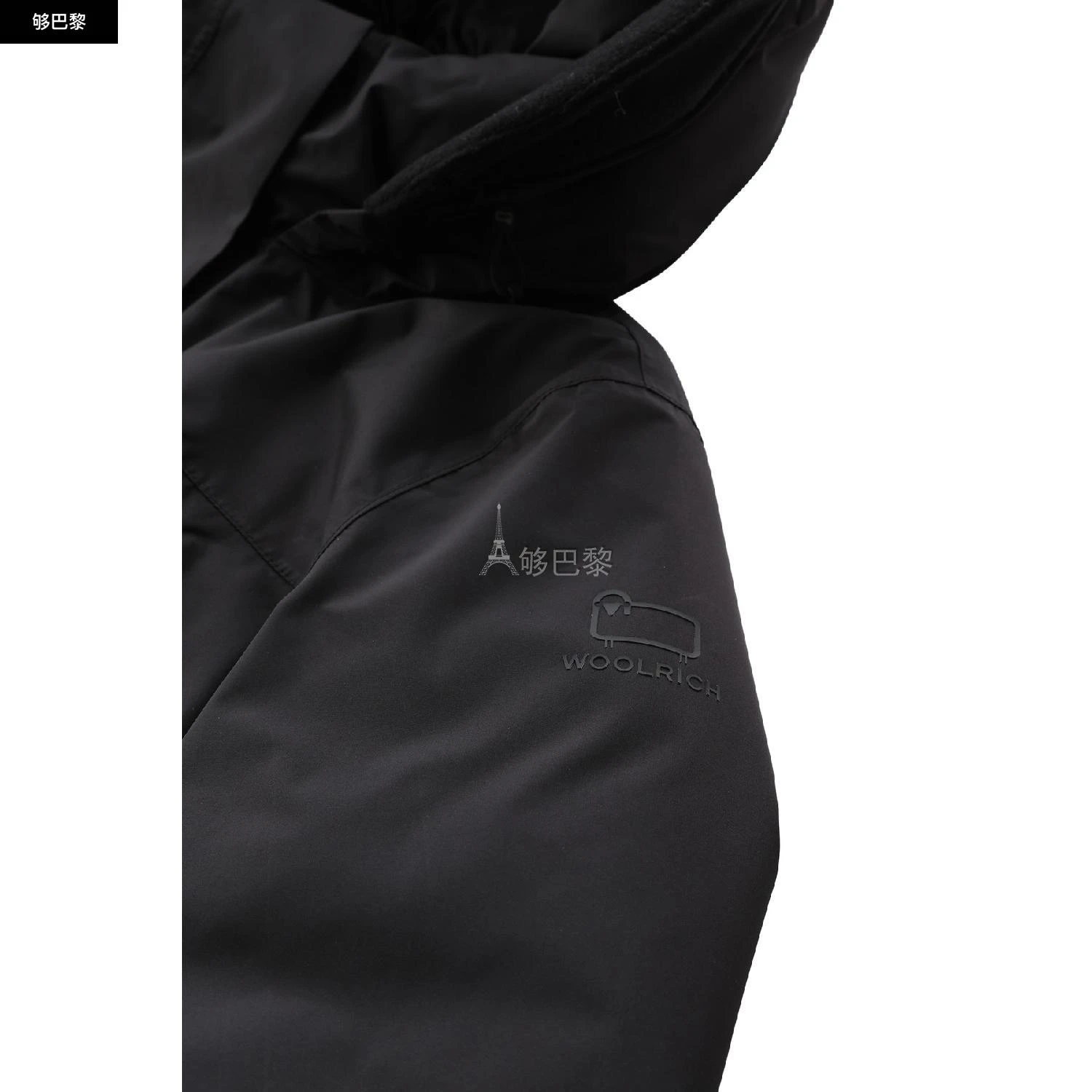 商品Woolrich|【特惠8.7折】包邮包税【预售7天发货】 WOOLRICH 女士 大衣 Harveys 防水风雪大衣  WOO497Q4BCK,价格¥7637,第6张图片详细描述