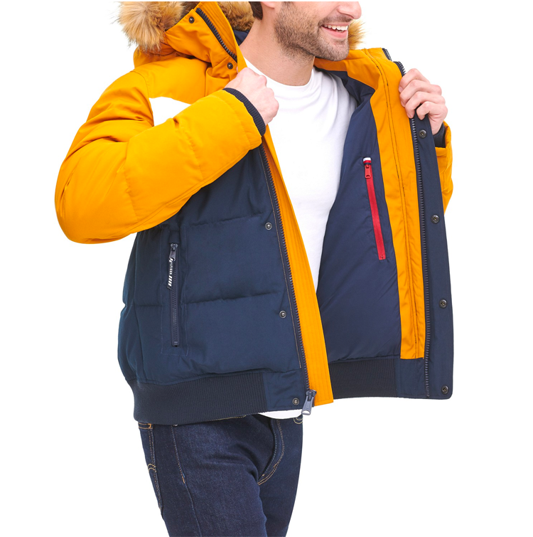 商品Tommy Hilfiger|Short Snorkel Coat 男士冬衣大衣棉衣,价格¥1515,第11张图片详细描述