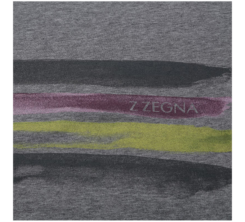 商品Zegna|Z Zegna 男灰色男士T恤 VS372-630D-6D1,价格¥5070,第9张图片详细描述