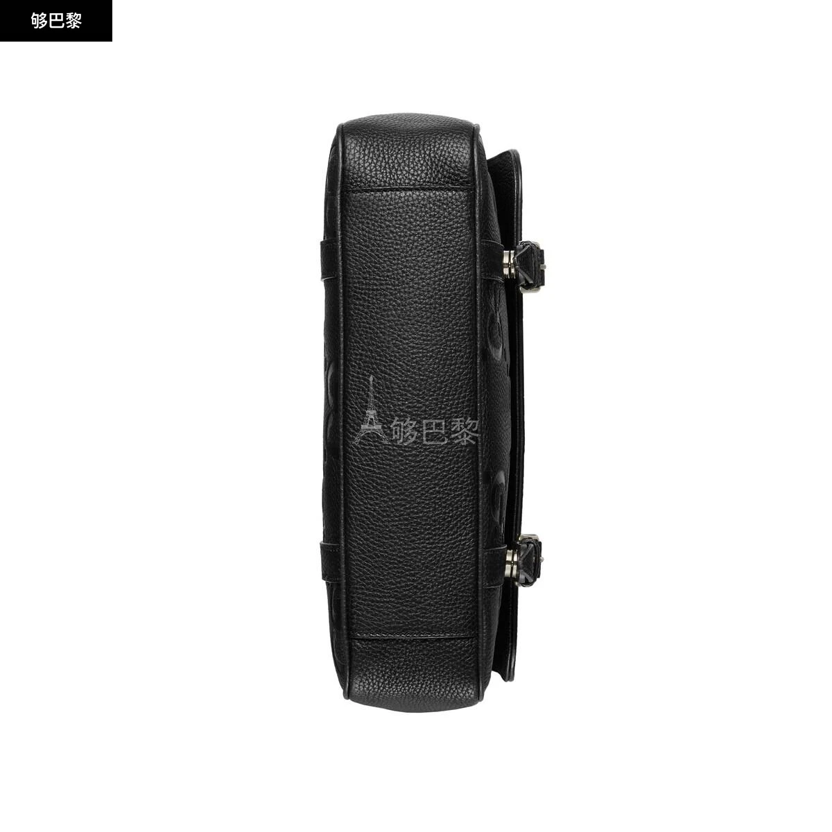 商品Gucci|【预售】 古驰 24秋冬 男士 单肩包 超级双G中号邮差包 760234 AABY0 1000,价格¥18712,第4张图片详细描述