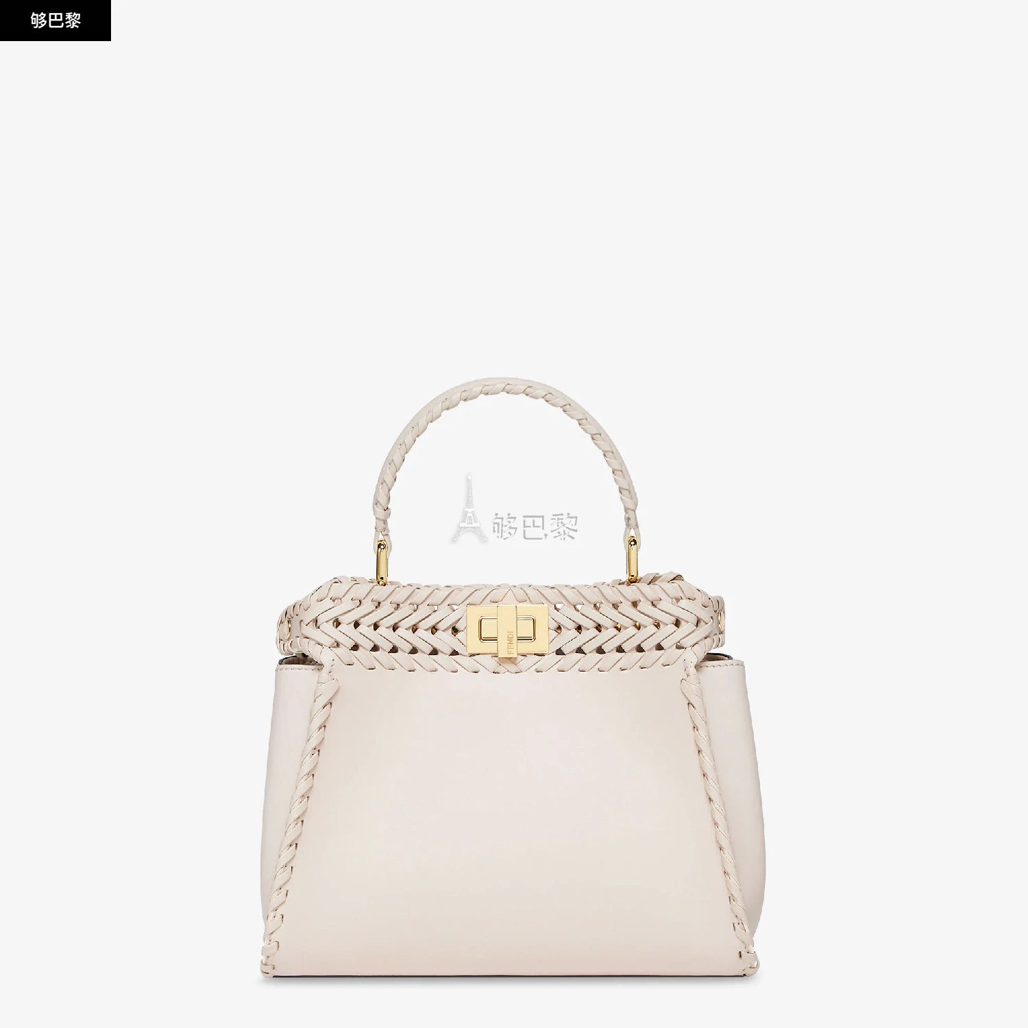 商品Fendi|【预售】 芬迪 25春夏 女士 手提包 Peekaboo Mini 8BN244ANX7F0VWM ,价格¥34170,第2张图片详细描述