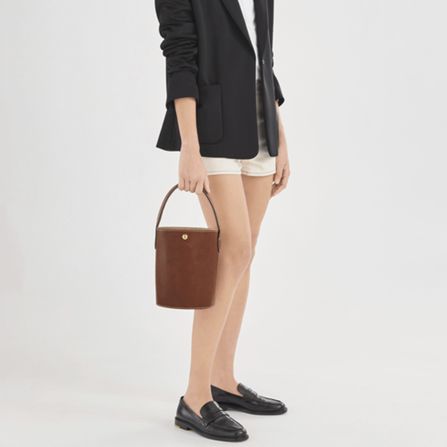 商品Longchamp|珑骧女包牛皮水桶手提包10161 HYZ（香港仓发货）,价格¥2047,第6张图片详细描述