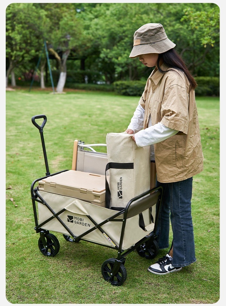 商品[国内直发] MobiGarden|户外露营便携式大容量手推车露营车折叠推车营地车星际,价格¥295,第35张图片详细描述