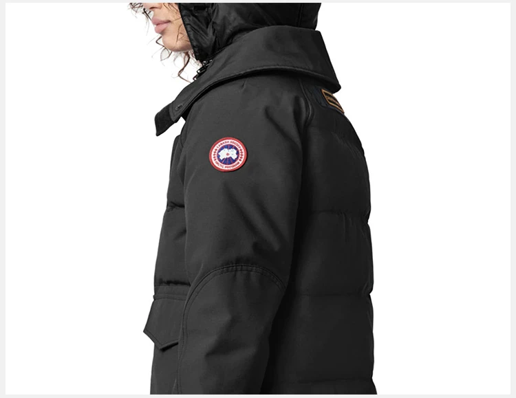 商品Canada Goose|Canada Goose 加拿大鹅 女士鸭绒黑色短款羽绒服 5805L-BLACK,价格¥5337,第8张图片详细描述