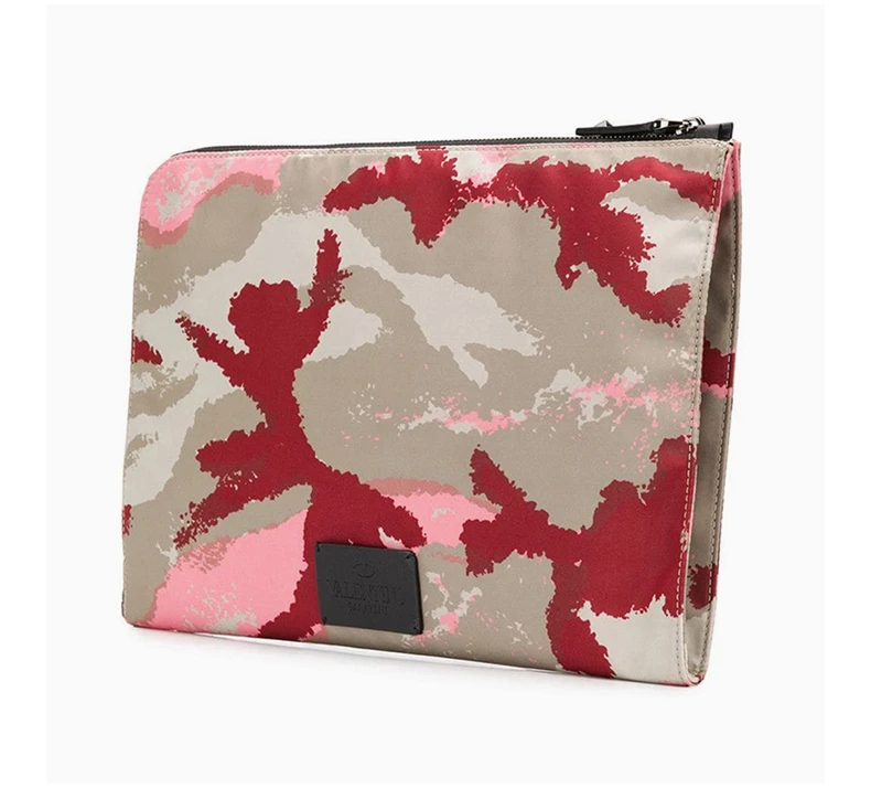 商品[国内直发] Valentino|VALENTINO 拼色男士手拿包 RY2B0457-EFI-GI8,价格¥2037,第5张图片详细描述