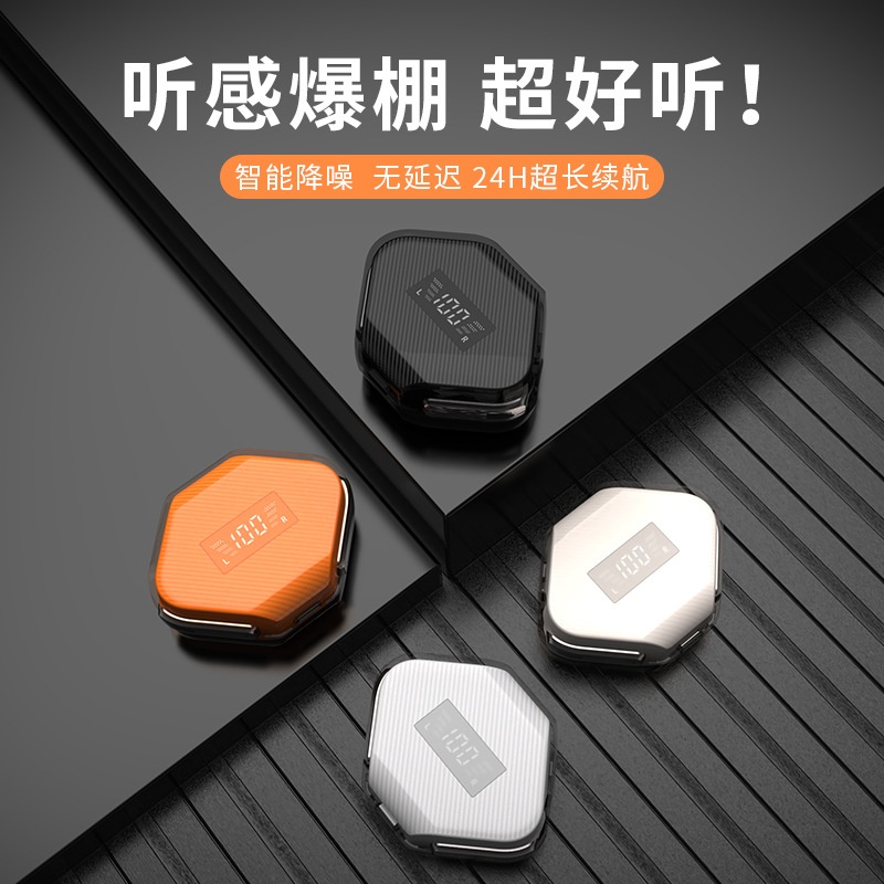 商品[国内直发] GLENVINTEN|格岚云2024新款私模蓝牙耳机 无线5.3迷你游戏低延迟ENC双麦降,价格¥222,第4张图片详细描述