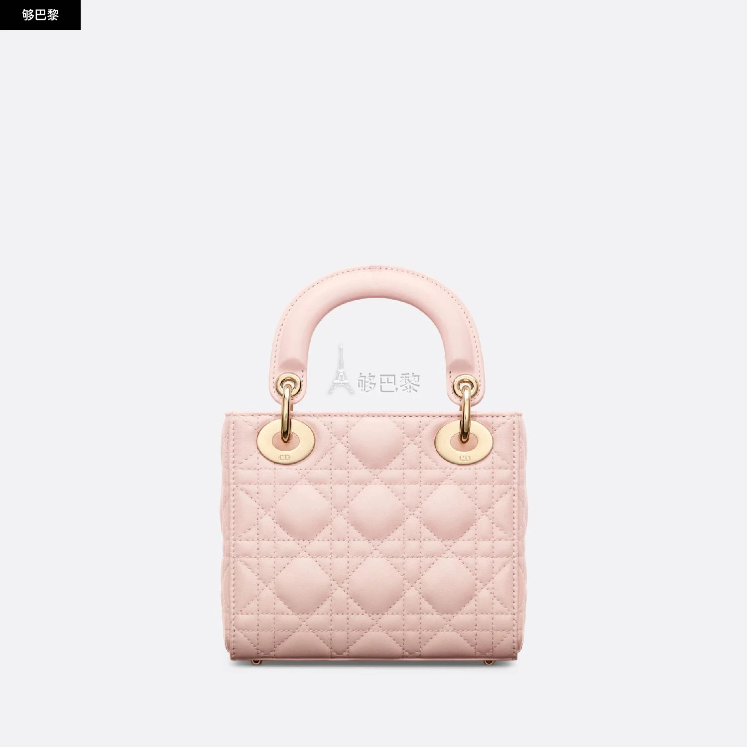 商品Dior|【预售】 迪奥 24秋冬 女士 手提包 迷你 Lady Dior 手袋 M0505ONGE_M413,价格¥40813,第5张图片详细描述