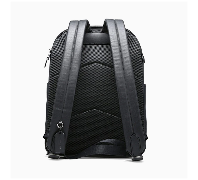 商品Coach|COACH 男士中号双肩包黑色牛皮革 C2934QBBK,价格¥2652,第6张图片详细描述