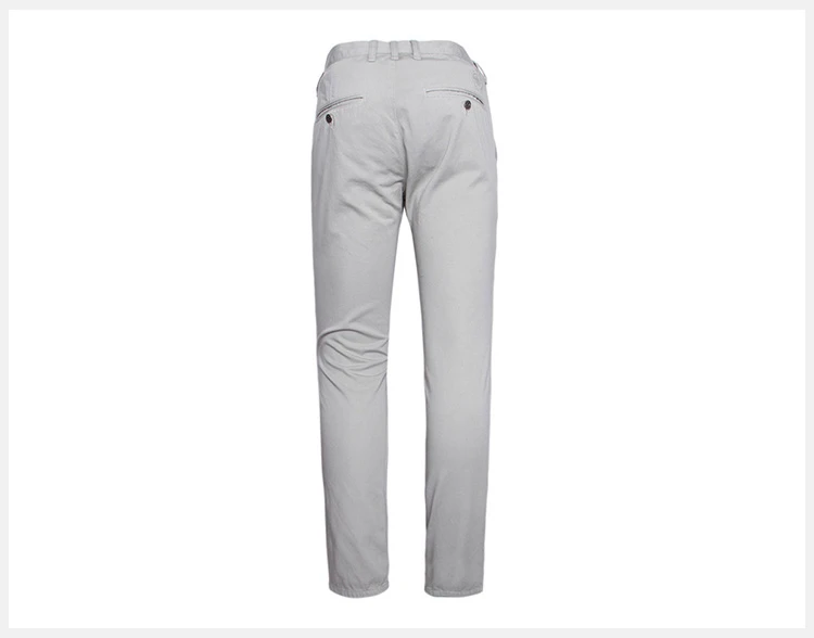 商品[国内直发] Gucci|GUCCI 古驰 灰色纯棉休闲裤简约直筒男士西装裤 369038-XD232-1708,价格¥3111,第4张图片详细描述