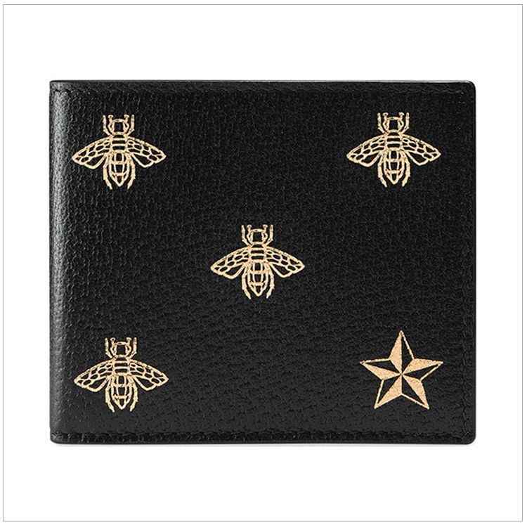 商品[国内直发] Gucci|GUCCI 黑色男士短款钱夹 495055-DJ2KT-8474,价格¥3388,第3张图片详细描述