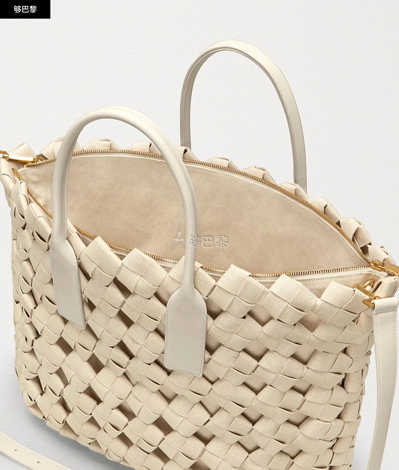 商品Bottega Veneta|【预售】 BV葆蝶家 24秋冬 女士 手提包 Tote Bag 608607VCQK19232,价格¥23833,第4张图片详细描述