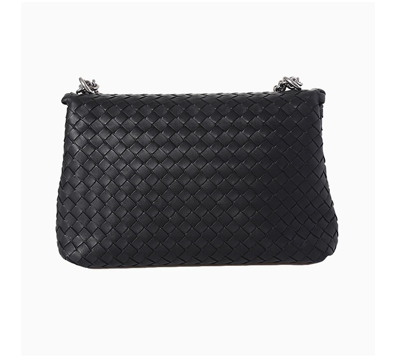 商品[国内直发] Bottega Veneta|BOTTEGA VENETA 黑色女士斜挎包 386498-VO0BG-8806,价格¥17259,第7张图片详细描述