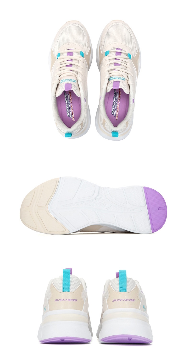 商品[国内直发] SKECHERS|斯凯奇 女 休闲鞋 熊猫鞋 117356-NTMT,价格¥343,第5张图片详细描述