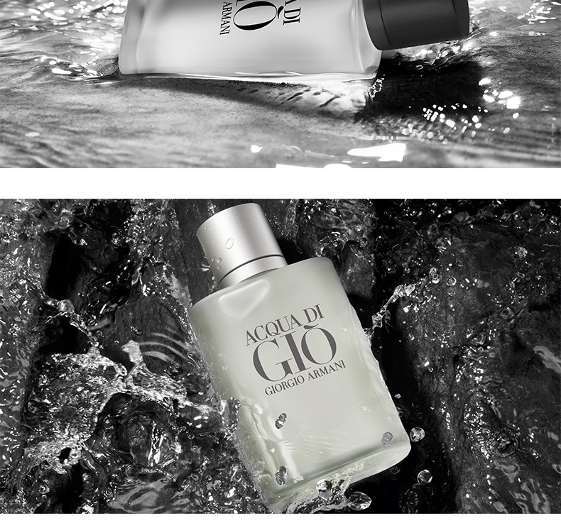 商品Giorgio Armani|GIORGIO ARMANI/阿玛尼 寄情男士香水限定礼盒 香水100+15ml 沐浴露75ml 香调清新淡香送男友,价格¥648,第6张图片详细描述