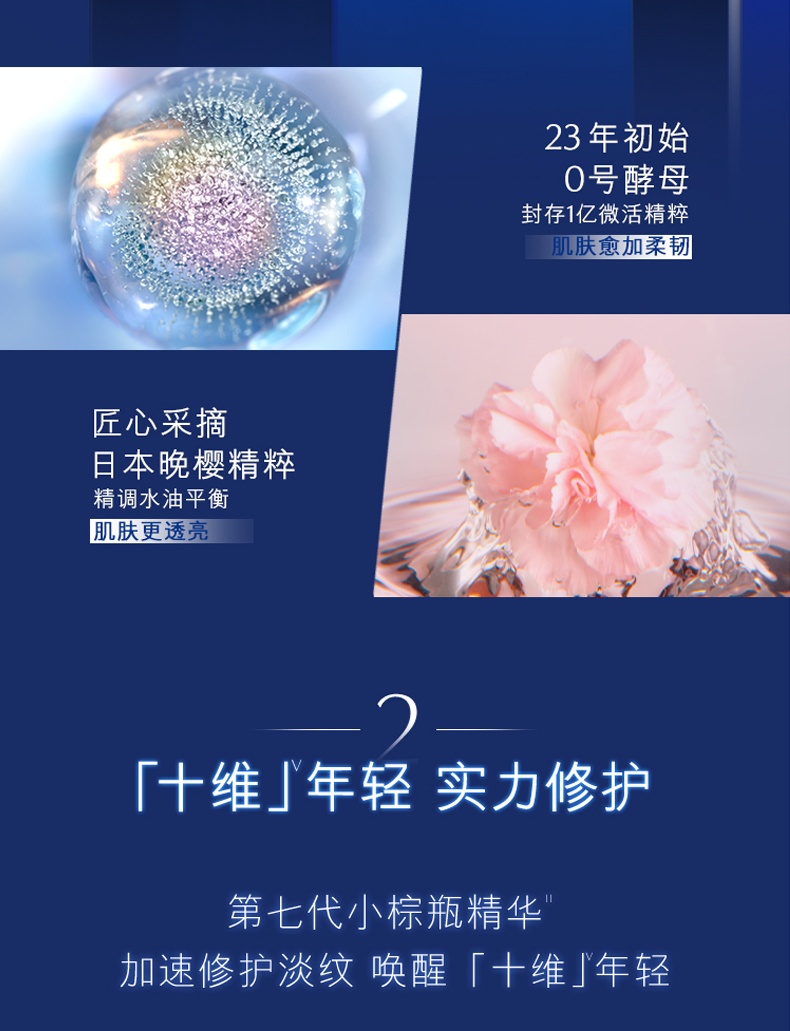 商品[国内直发] Estée Lauder|雅诗兰黛护肤套装 小棕瓶精华+原生液+小棕瓶眼霜 紧致修护,价格¥1101,第4张图片详细描述