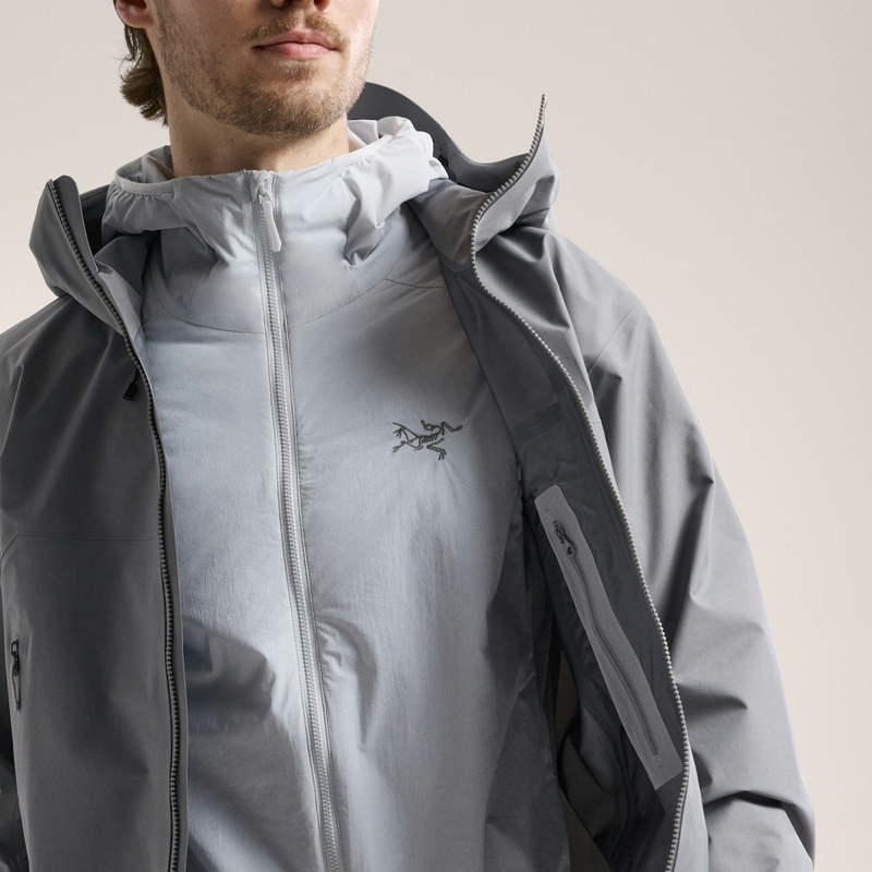 商品Arc'teryx|预售 ARCTERYX始祖鸟BETA SL 夹克 男装灰色,价格¥4332,第3张图片详细描述
