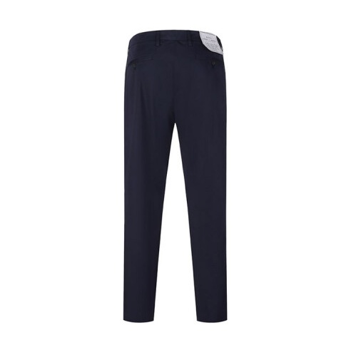 商品Zegna|ZEGNA 男士深蓝色棉质休闲裤长裤 ZZ370-VZ115-B09,价格¥1637,第5张图片详细描述