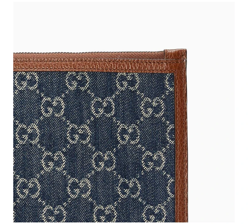 商品[国内直发] Gucci|GUCCI 男士蓝色互扣式 G 手袋 672953-2KQGT-8375,价格¥7420,第8张图片详细描述