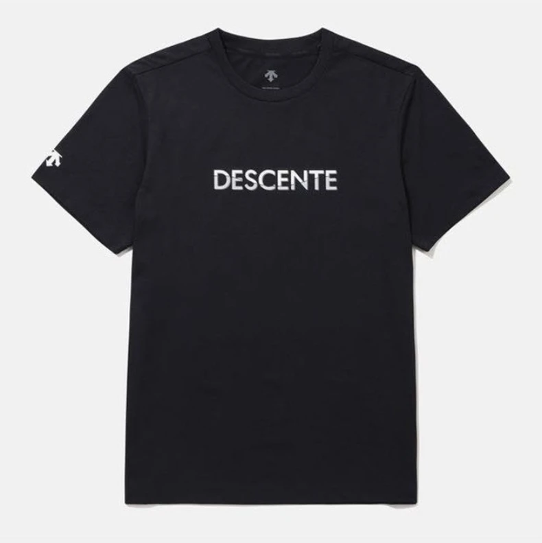 商品DESCENTE|【享贝家】（国内现货-QD）迪桑特 运动休闲舒适短袖男女简约百搭圆领T恤SQ123UTS25,价格¥316,第3张图片详细描述