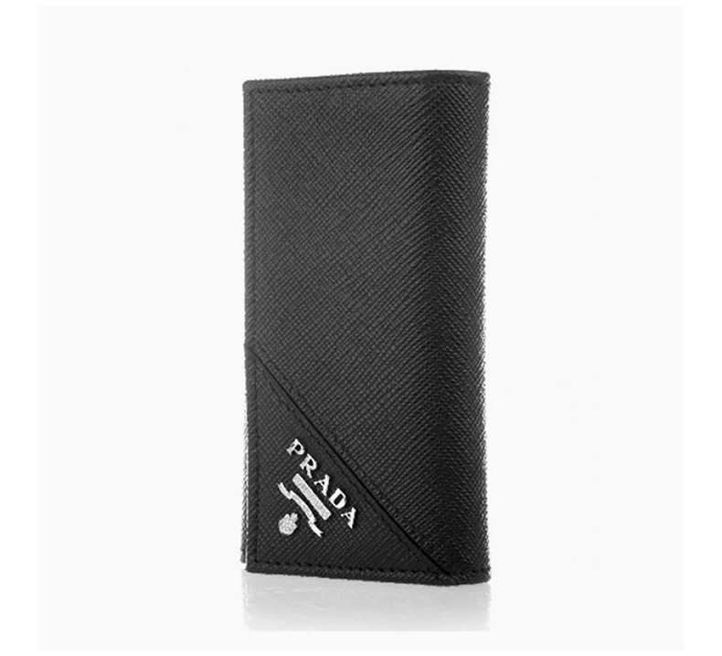 商品Prada|PRADA 黑色男士钥匙包 2PG222-QME-F0002,价格¥3262,第6张图片详细描述