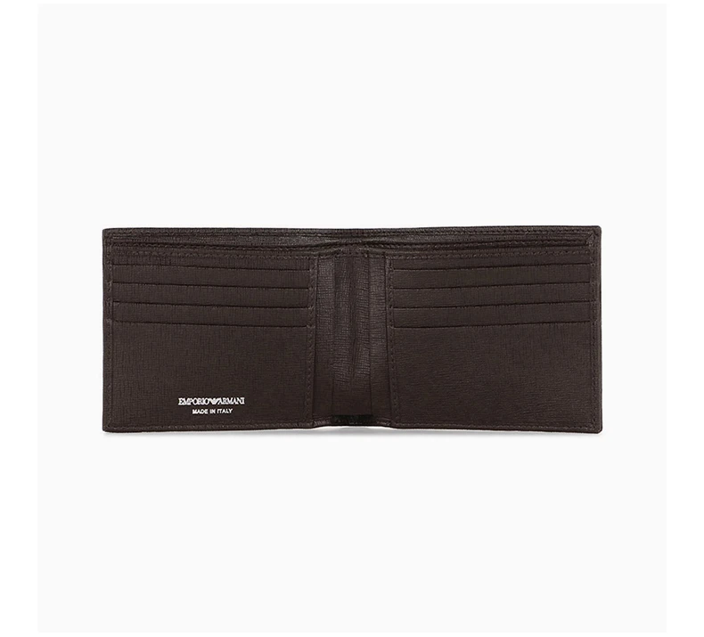 商品[国内直发] Emporio Armani|EMPORIO ARMANI 棕色男士短款钱�夹 YEM176-YH606-86578,价格¥1400,第7张图片详细描述