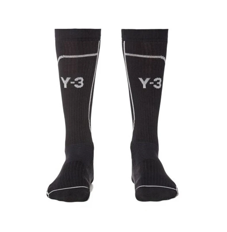 商品[国内直发] Y-3|Y-3 黑色中性袜子 HU0022,价格¥261,第1张图片详细描述