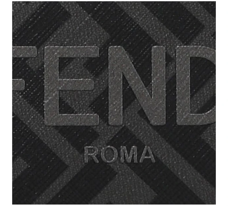 商品Fendi|FENDI 男士灰色皮革卡夹 7M0328-AJJ8-F0TUH,价格¥1775,第7张图片详细描述