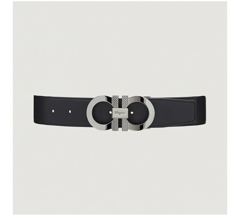 商品Salvatore Ferragamo|SALVATORE FERRAGAMO 拼色男士腰带 67-0084-750184,价格¥2695,第5张图片详细描述