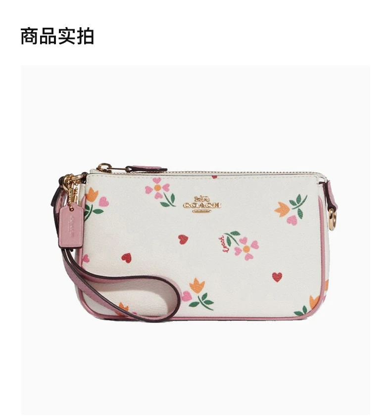 商品Coach|COACH 白色女士单肩包 C7658IMCAH,价格¥854,第4张图片详细描述