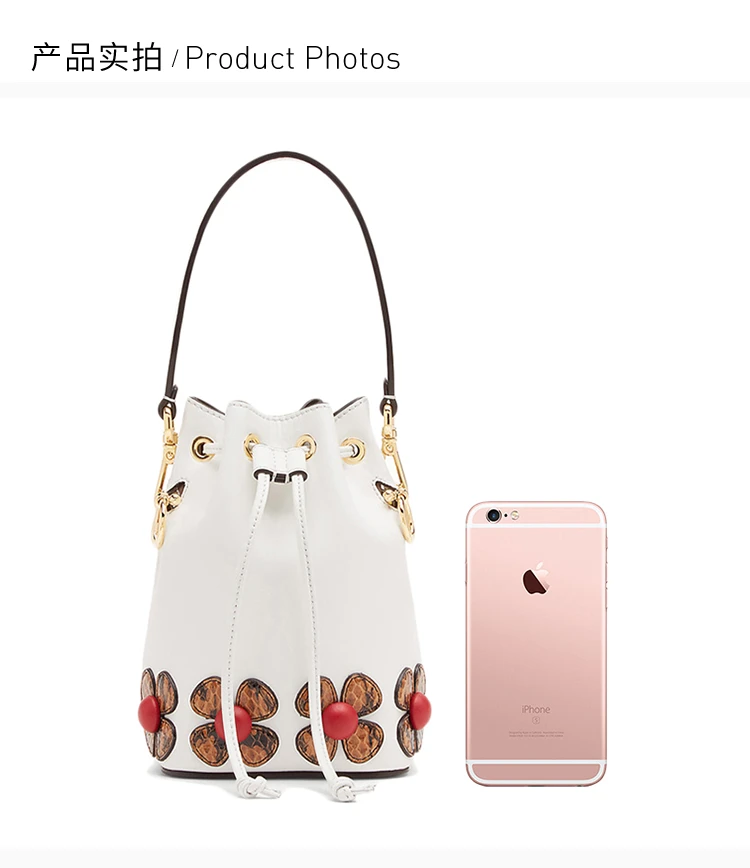 商品[国内直发] Fendi|SS19 Fendi 芬迪 女士白色迷你手提包 8BS010-A6CT-F15ZJ,价格¥8928,第11张图片详细描述