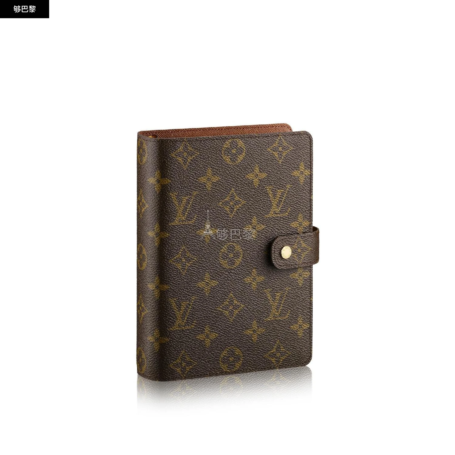 商品Louis Vuitton|【预售】 LV路易威登 24秋冬 女士 文具 中号活页记事本封面 R20105,价格¥6177,第2张图片详细描述