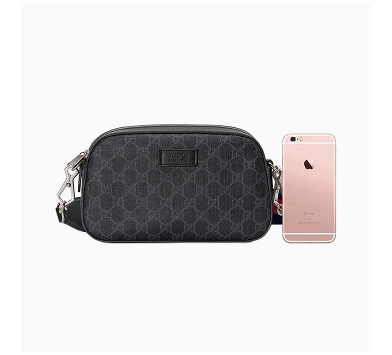商品[国内直发] Gucci|GUCCI 灰色男士腰包 574886-K5RLN-1095,价格¥9869,第8张图片详细描述