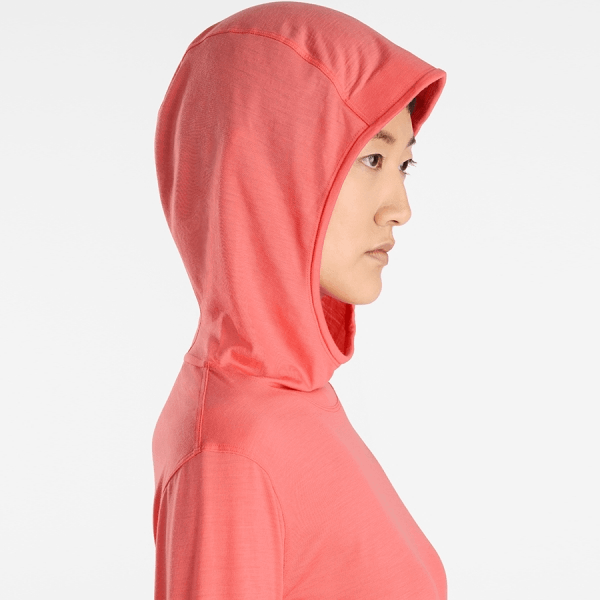 商品Arc'teryx|【Brilliant|包邮包税】始祖鸟 LANA MERINO WOOL HOODY W[SS23] 新款上市 Lana 美利奴羊毛连帽衫女装 ATNSWX6291,价格¥1447,第9张图片详细描述