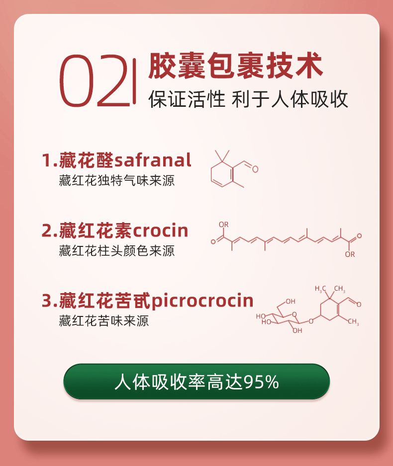 商品Biowell|【国内现货】伊朗进口藏红花素颜丸调睡眠口服补气营养生保健30粒,价格¥370,第5张图片详细描述