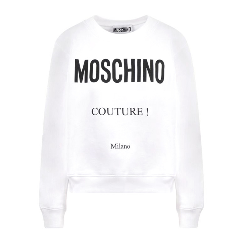 商品[国内直发] Moschino|MOSCHINO 白色女士卫衣/帽衫 A1720-5527-3001,价格¥2138,第1张图片详细描述