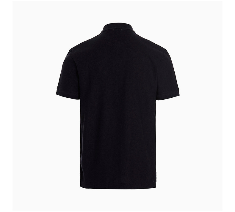 商品[国内直发] Burberry|BURBERRY 男士黑色棉质短袖POLO衫 8055227,价格¥2786,第5张图片详细描述