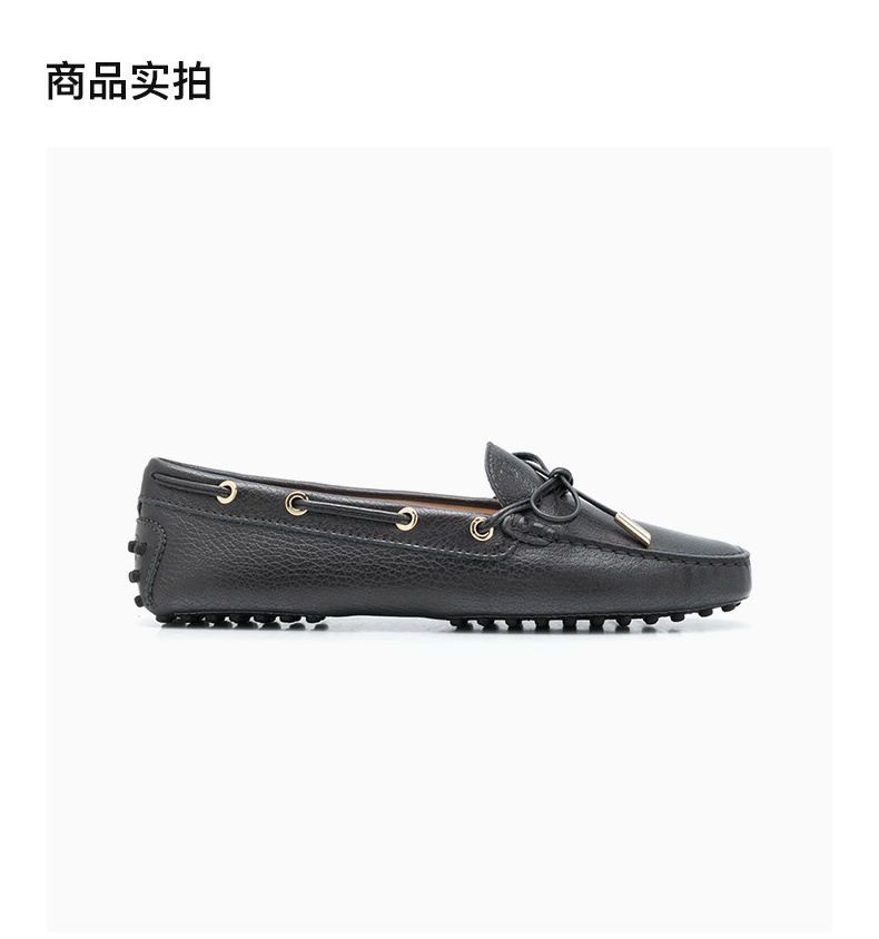 商品Tod's|TOD'S 女士黑色皮革乐福鞋 XXW0FW05030RMMB400,价格¥1904,第6张图片详细描述