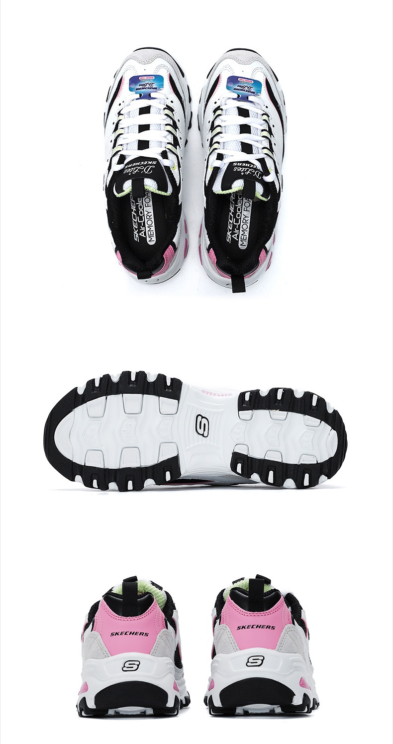 商品[国内直发] SKECHERS|熊猫鞋 D'LITES 1.0时尚绑带女士运动休闲鞋,价格¥356,第29张图片详细描述