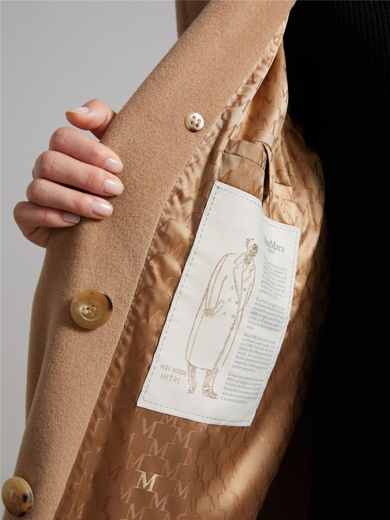 商品[国内直发] Max Mara|经典款双排扣101801大衣 MADAME,价格¥18884,第15张图片详细描述