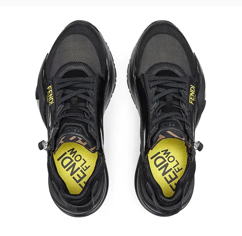 商品[国内直发] Fendi|FENDI 黑色男士运动鞋 7E1392-EKV-F0ABB,价格¥6166,第6张图片详细描述