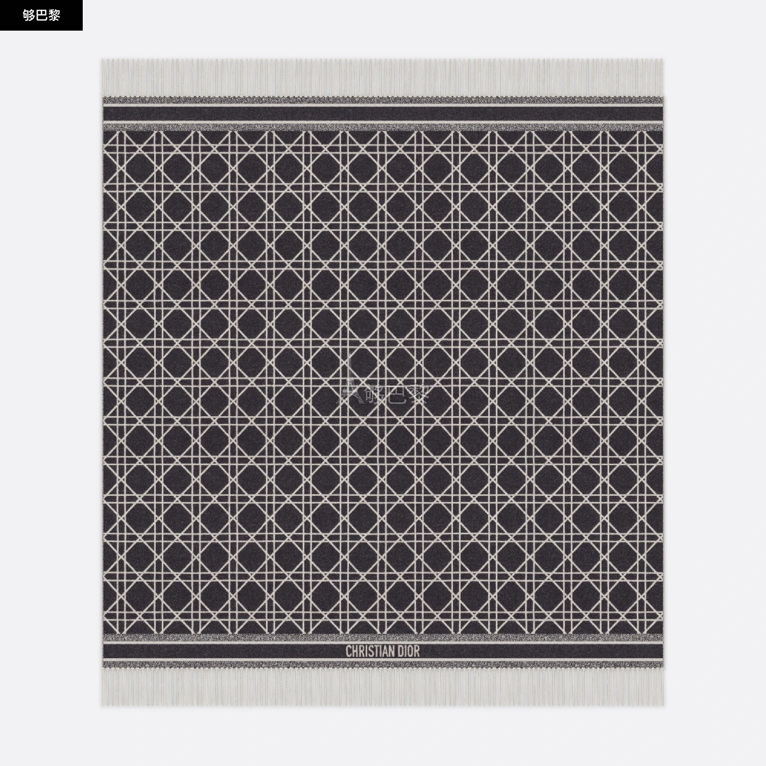 商品Dior|【预售】 迪奥 25春夏 女士 毯子 Plaid Macrocannage 31CAN350I002_C912 ,价格¥16805,第2张图片详细描述