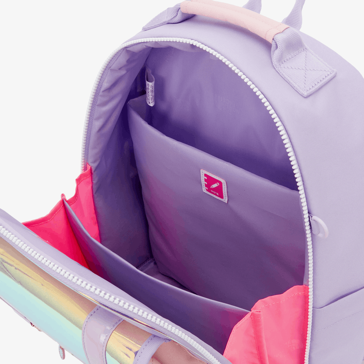 商品The North Face|【Brilliant|北�面特惠】北面儿童预科生新学校包 KIDS PREPPY NEW SCH PACK LILAC NM2DQ04U,价格¥1027,第12张图片详细描述