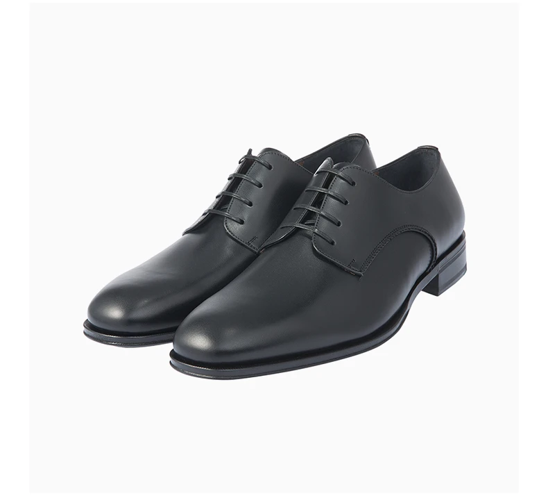 商品Salvatore Ferragamo|Salvatore Ferragamo 菲拉格慕 男士黑色系带鞋 02-A475-702349,价格¥2827,第5张图片详细描述