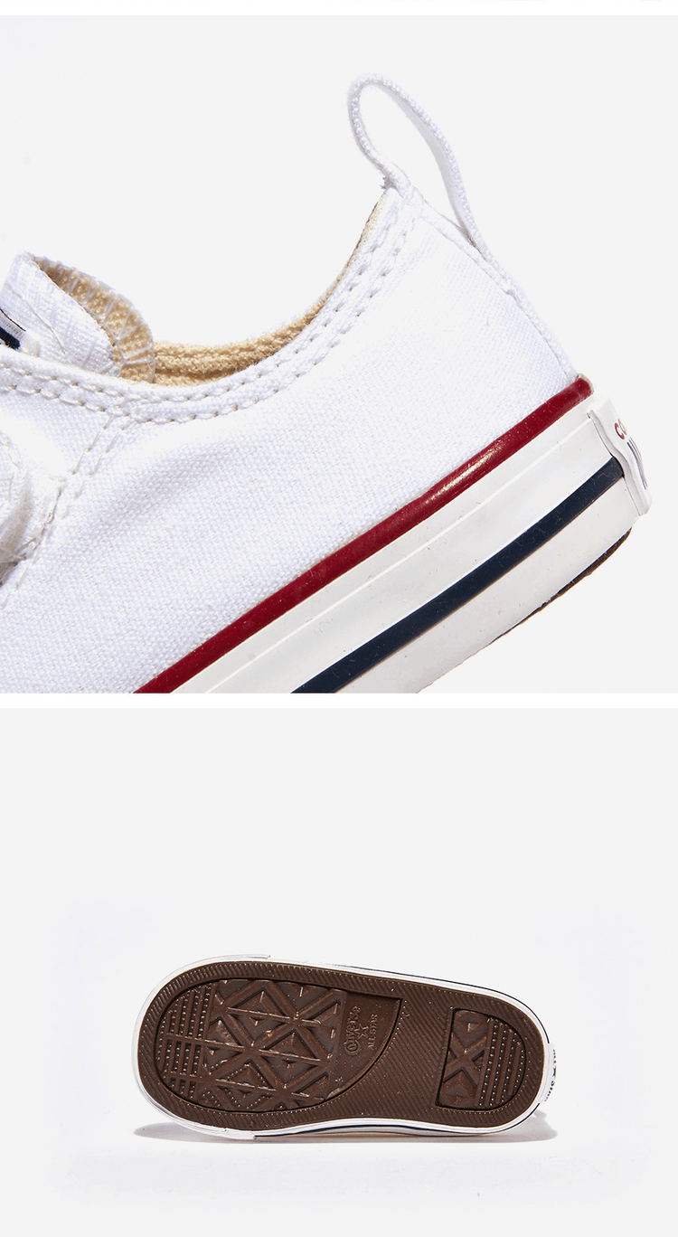 商品Converse|【Brilliant|包邮包税】匡威 CTAS 2V OX 儿童  运动鞋 帆布鞋  769029C WHITE/GARNET/NAVY,价格¥337,第3张图片详细描述