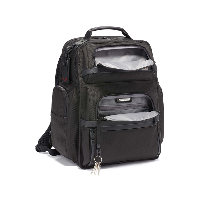商品Tumi|途明 ALPHA 3系列 男女同款黑色尼龙背包117347-1041,价格¥4218,第24张图片详细描述
