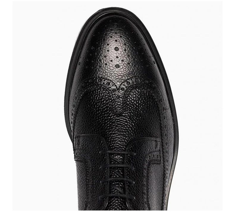 商品[国内直发] Thom Browne|THOM BROWNE 黑色男士系带鞋 MFD002H-00198-001,价格¥3114,第7张图片详细描述